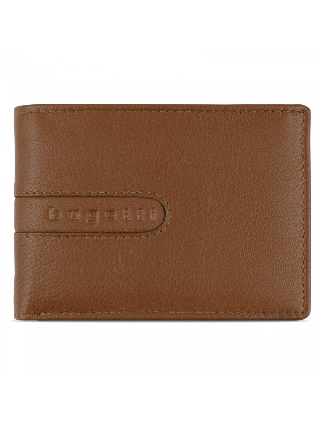 Pánská kožená peněženka Bugatti Devis – koňak